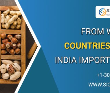Where does India import nuts from ?